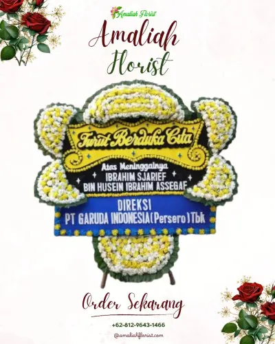 Papan Bunga Duka di 20 Ilir D Ii